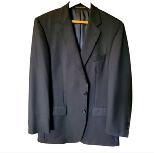 42T Traveller Suit - Charcoal Blazer – Wool Blend – Moores